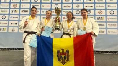 Сборная Молдовы на чемпионате Балкан по дзюдо, май, 2025 год