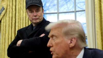 Илон Маск и Дональд Трамп в Овальном кабинете