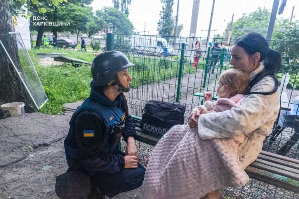 Атака России по Харьковской области, работа психолога с пострадавшими, 30 мая, 2025