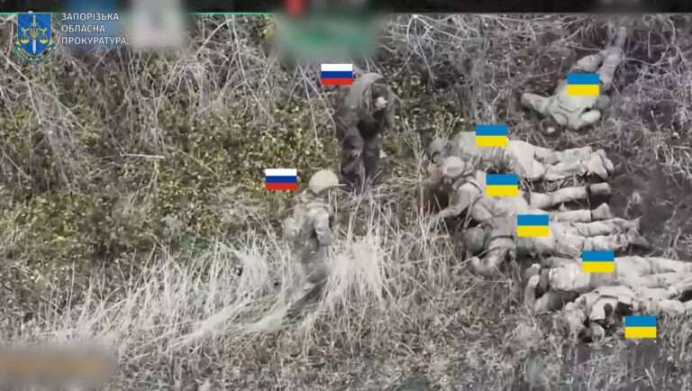 убийство пленных солдат ВСУ