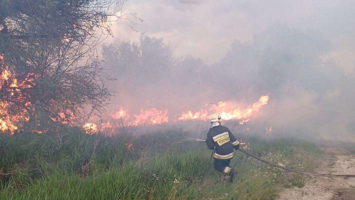 Пожар в Кагульском районе