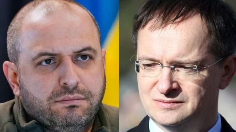 Рустем Умеров и Владимир Мединский