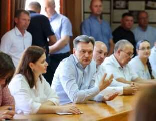 Визит премьера Дорина Речана в Оргеевский район