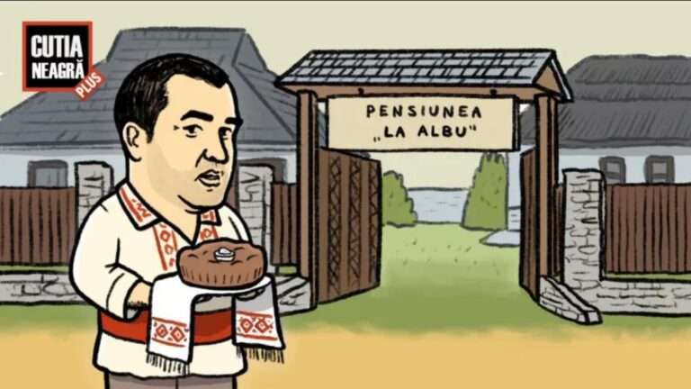 Адриан Албу, рисунок, загородный дом