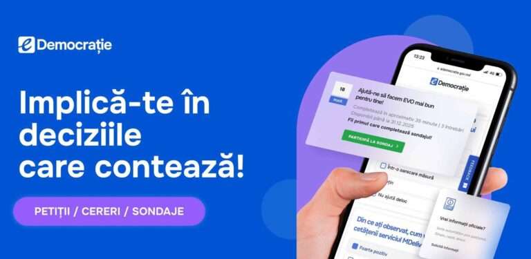 eDemocrație - сайт для подачи петиций в Молдове
