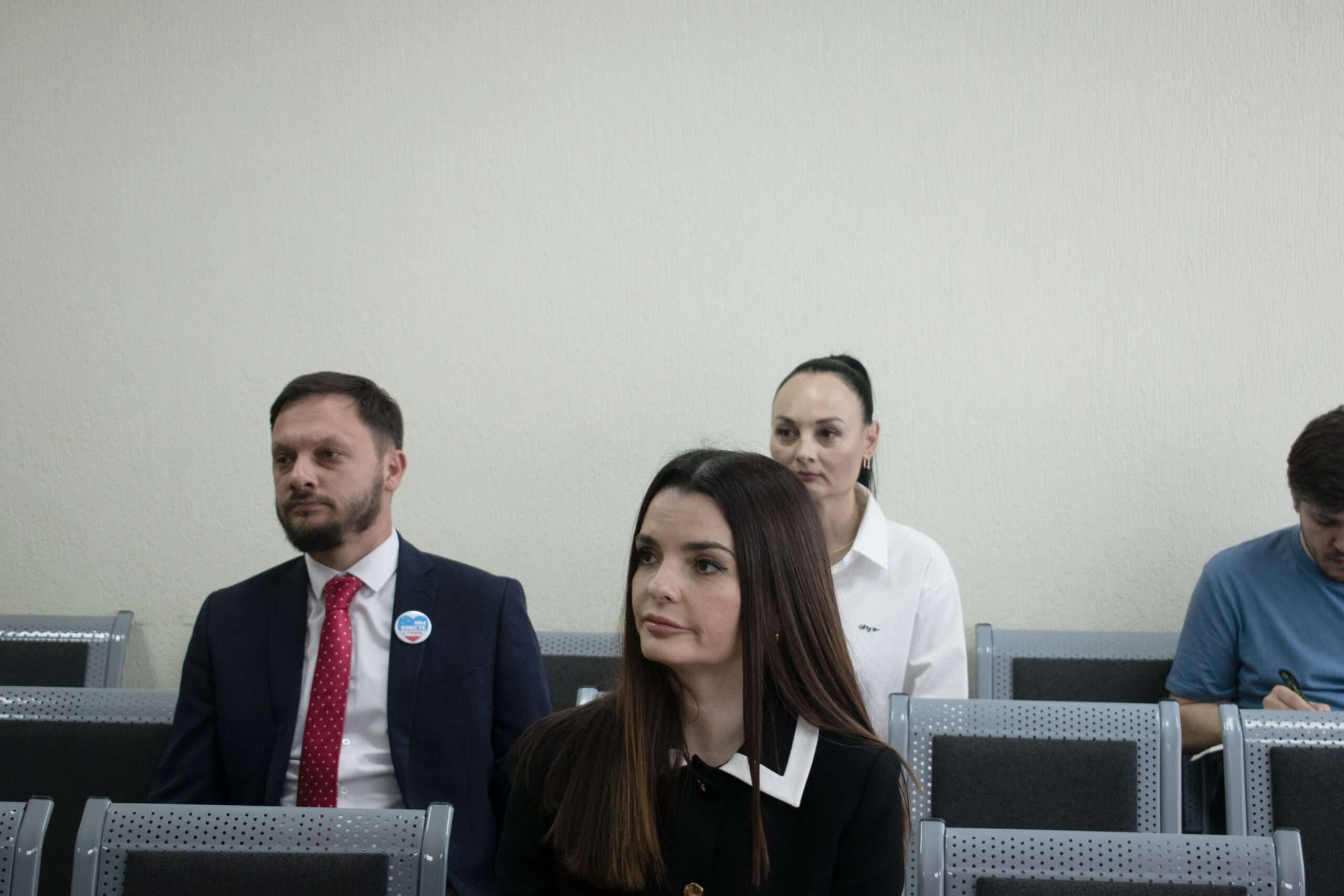 Евгения Гуцул в Буюканском суде 3 июня 2025 года