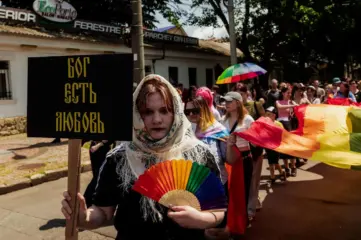 марш гордости в Кишиневе