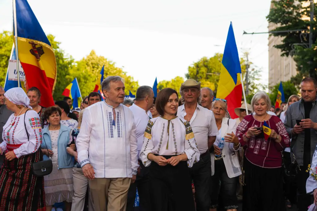 марш суверенитета в Кишиневе 2025