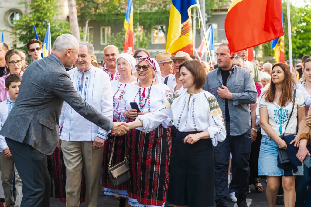 марш суверенитета в Кишиневе 2025