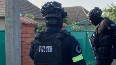 обыск в Вулканештах при содействии Fulger