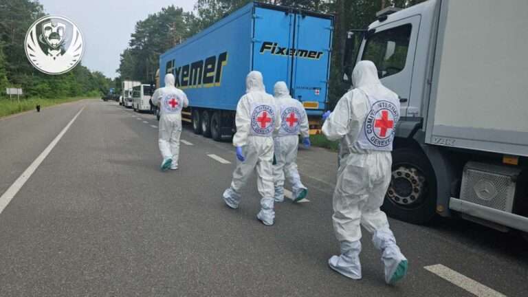 передача тел погибших в Украину, 11 июня