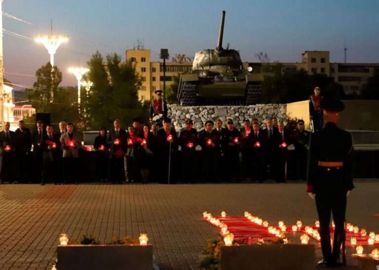 В Тирасполе провели пропагандистскую акцию свеча памяти