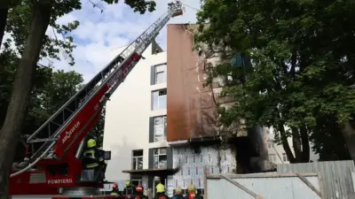 Пожар в Институте неврологии в Кишинёве