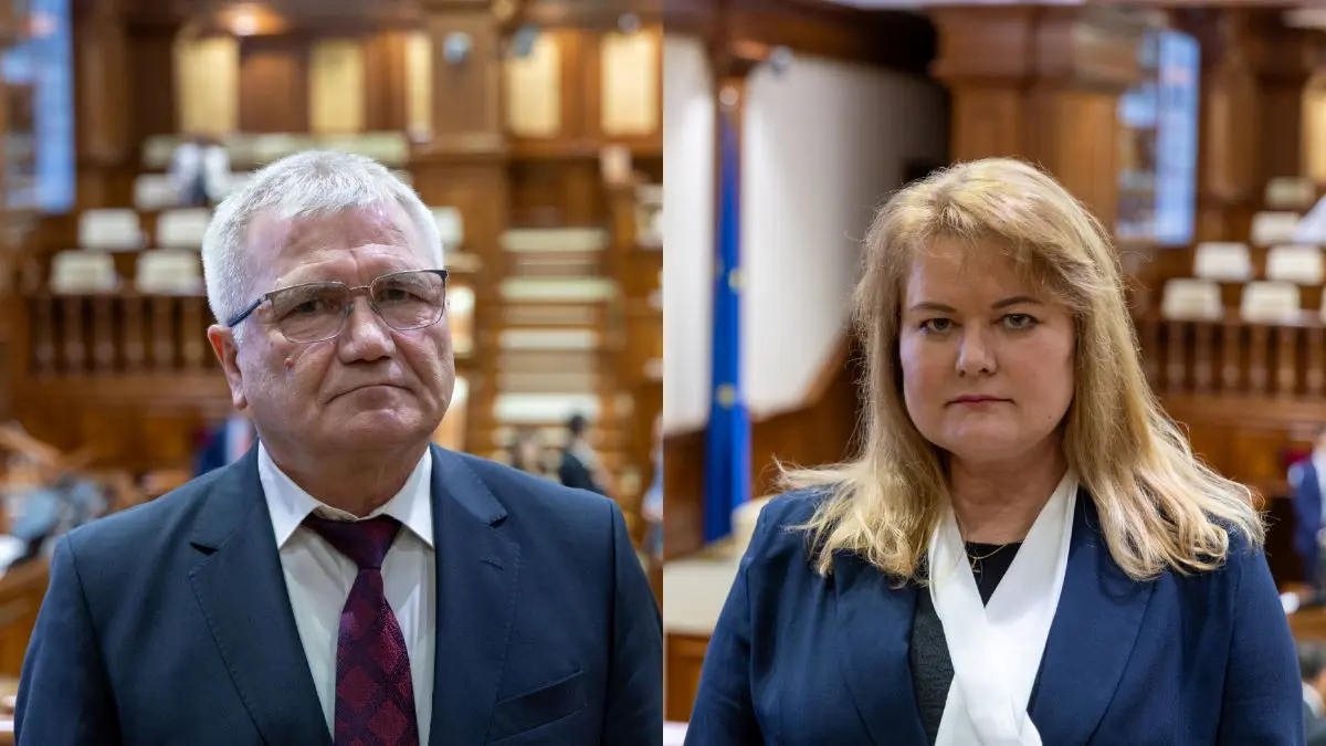 Николае Рошка и Люба Шова - судьи конституционного суда Молдовы