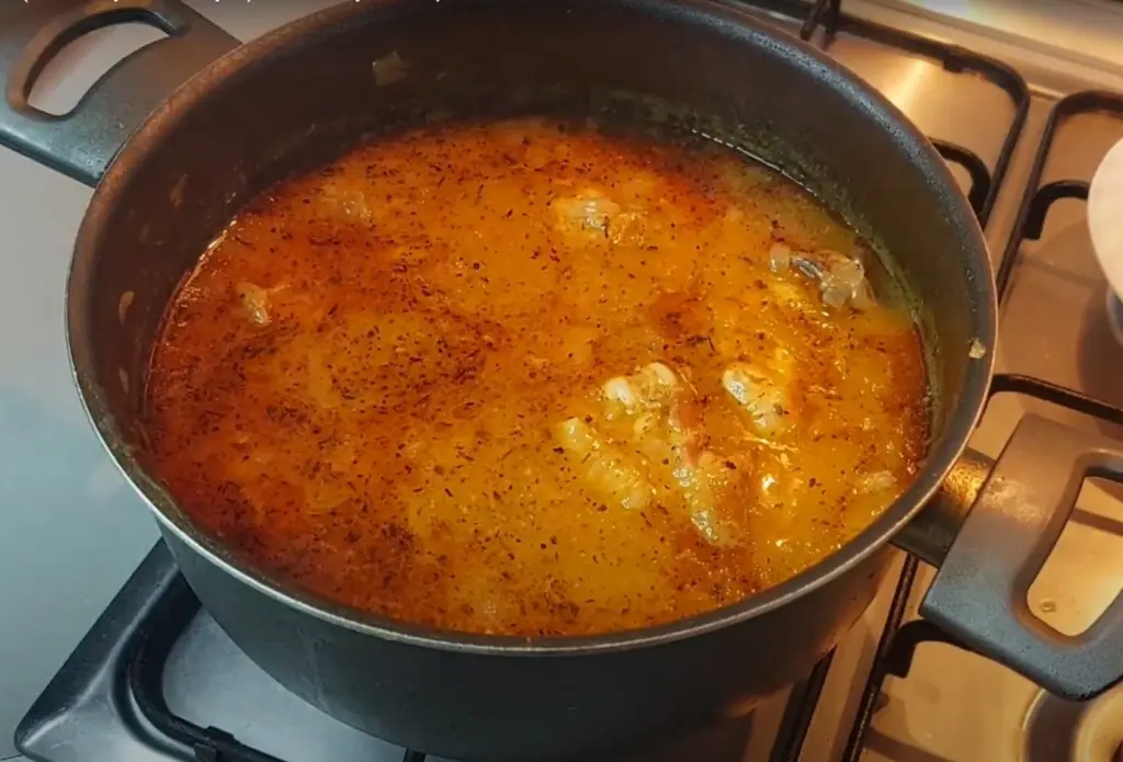 Гагаузская суванны манджа с курицей