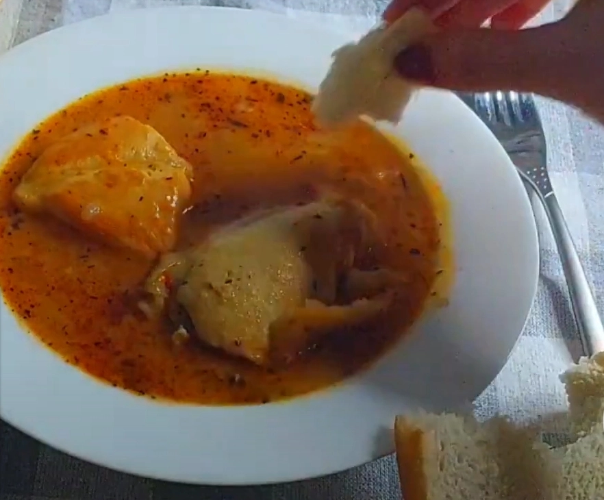 Гагаузская суванны манджа с курицей