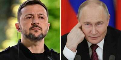 Владимир Зеленский Владимир Путин
