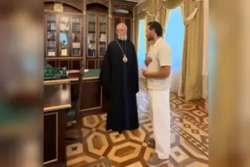 блогер dima white и митрополит Молдовы Владимир
