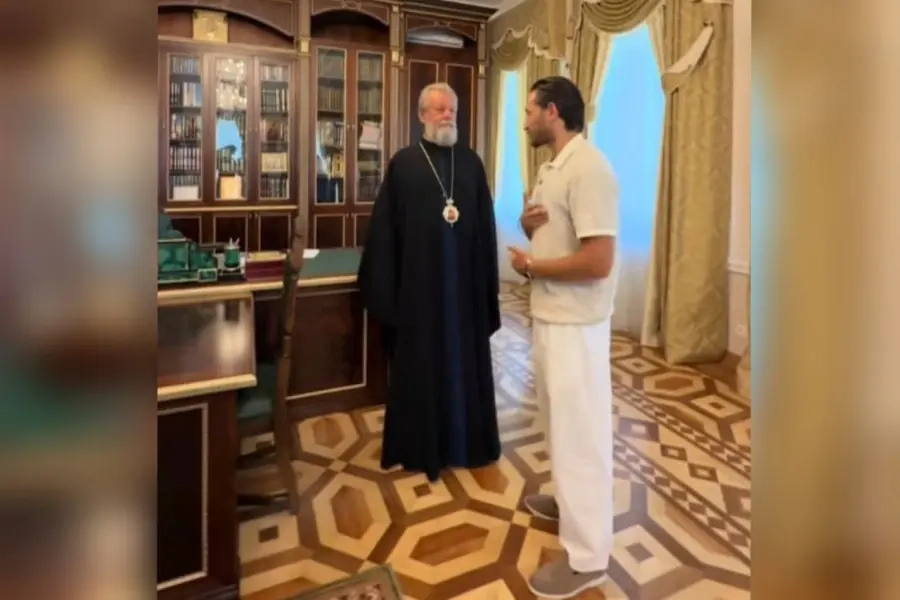 блогер dima white и митрополит Молдовы Владимир