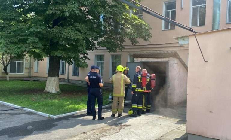 В больнице в Унгенах произошел пожар: эвакуированы 26 человек