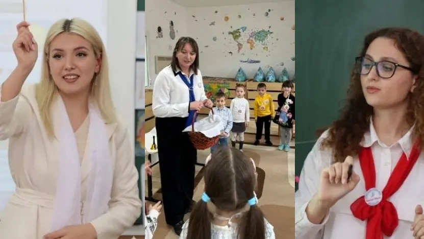 молодые педагоги в учебных заведениях Гагаузии