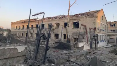 удар россии по колонии в запорожской области