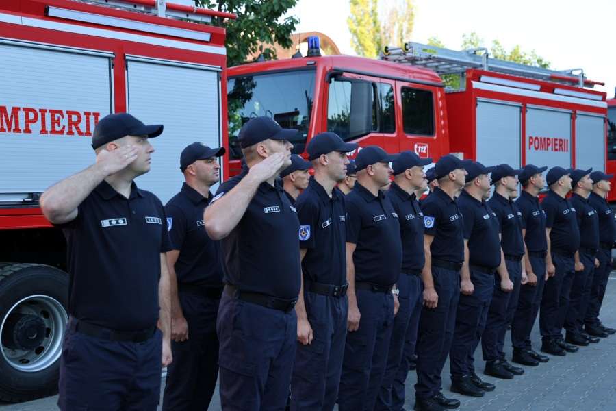 Молдавские пожарные отправились в Грецию для помощи в борьбе с лесными пожарами
