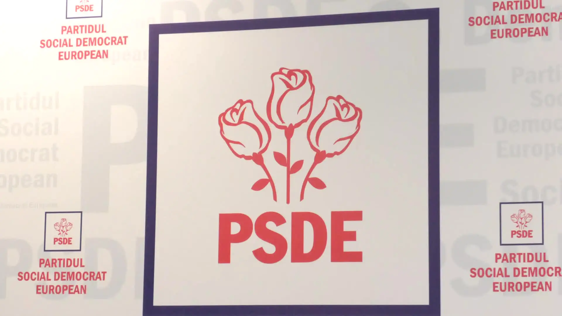 логотип Европейской социал-демократической партии (PSDE) Молдовы