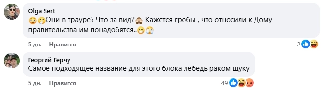 комментарии в соцсетях к топу недели