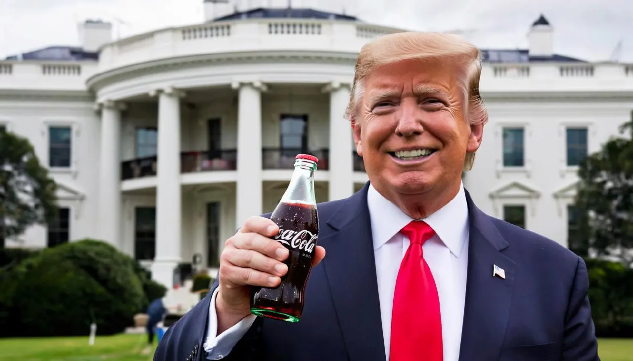 Трамп заявил, что Coca-Cola согласилась заменить кукурузный сироп на тростниковый сахар по его просьбе