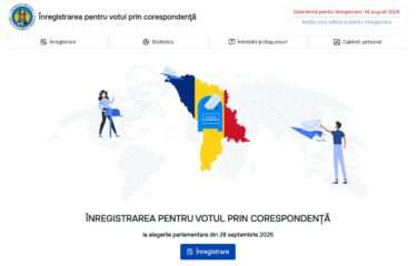 голосование по почте в Молдове