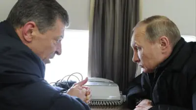 Дмитрий Козак и Владимир Путин