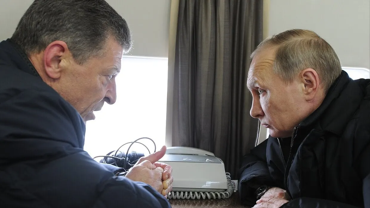 Дмитрий Козак и Владимир Путин