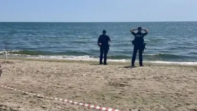 Взрыв мины на пляже в Одесской области
