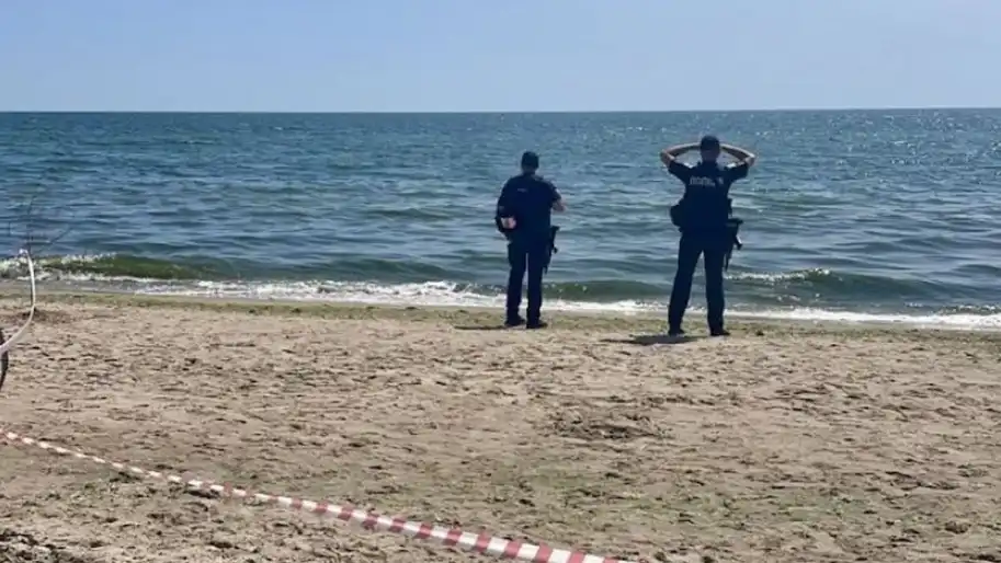 Взрыв мины на пляже в Одесской области