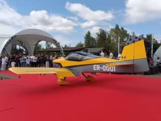 Vans RV7, собранный в Молдове