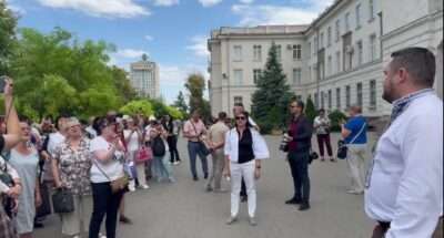 Протест Шора 23 августа в Кишинёве