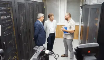 Перчун на запуске компьютера в Техническом университете