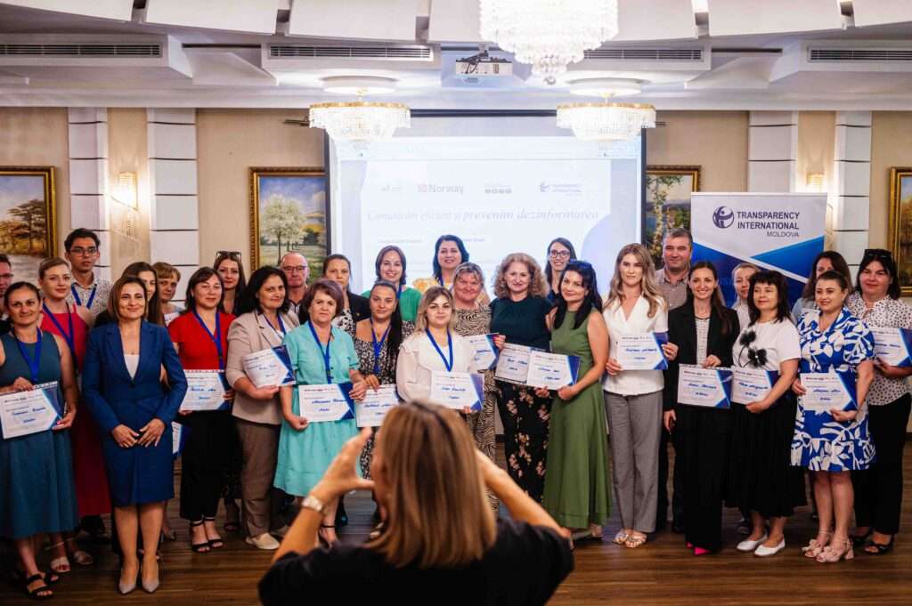 форум Transparency International Moldova в Кишиневе