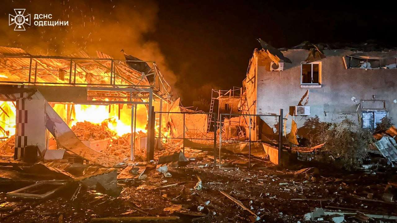 Атака на Одесскую область в ночь на 23 сентября