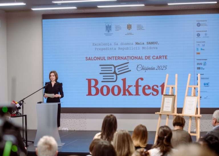 В Кишинёве открылся Международный книжный фестиваль Bookfest
