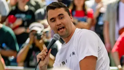 Чарли Кирк в университете в Юте