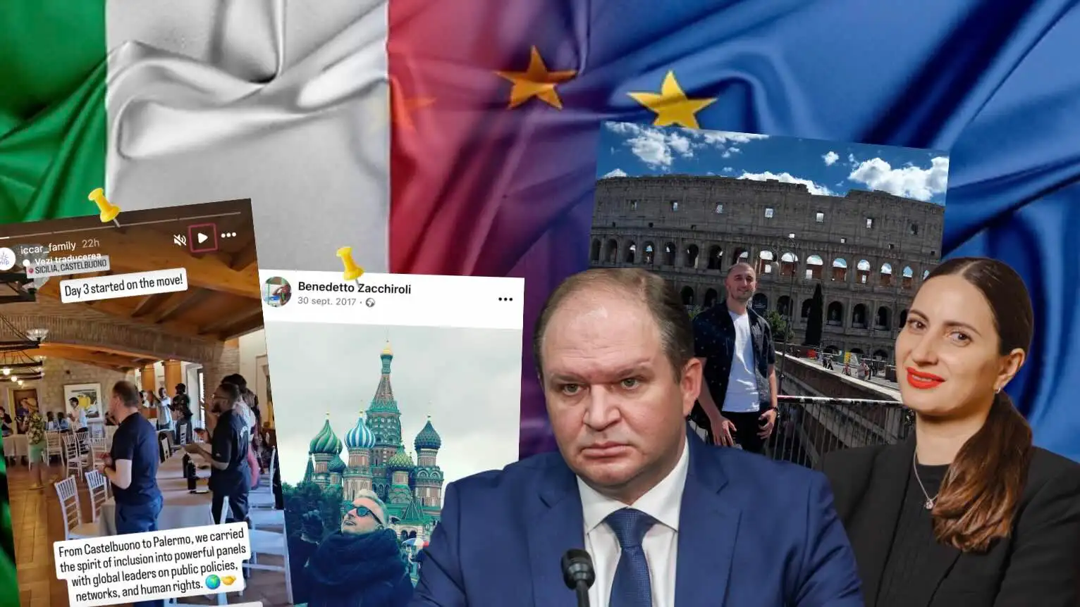 чебан в италии с сотрудниками