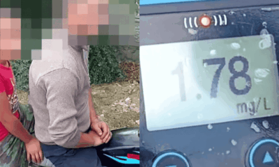 В Оргеевском районе полиция остановила пьяного мужчину с ребёнком на мотоцикле