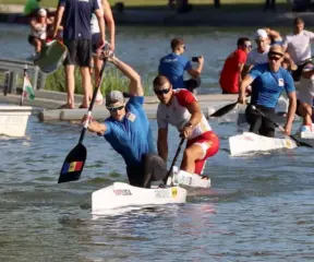 Сергей Тарновский выиграл серебро чемпионата мира по каноэ-марафону
