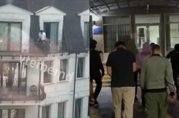 В Кишинёве полиция накрыла колл-центр мошенников, один из них пытался спрятаться на крыше