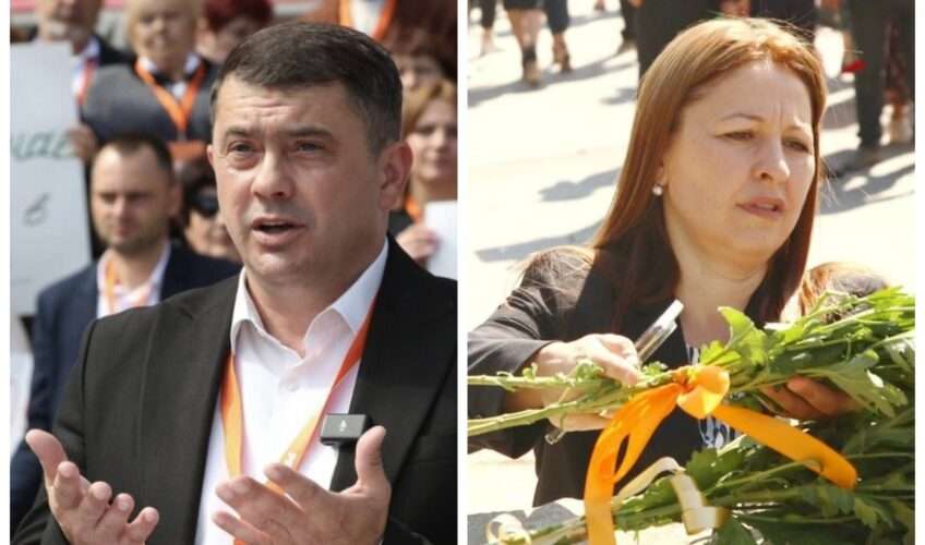 Виктор Топал и Олеся Танасогло