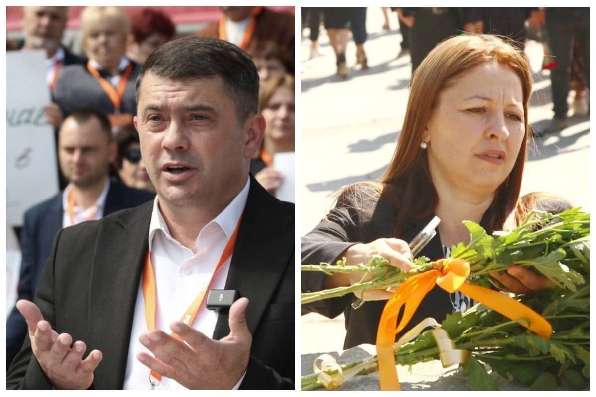 Виктор Топал и Олеся Танасогло
