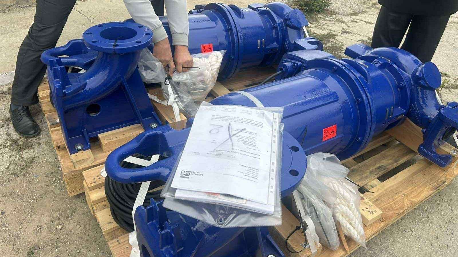 Германия передала оборудование для очистных сооружений в Комрате