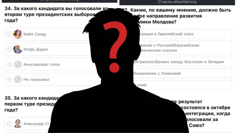 Новый опрос про выборы Молдове в Instagram: кто и зачем его проводит
